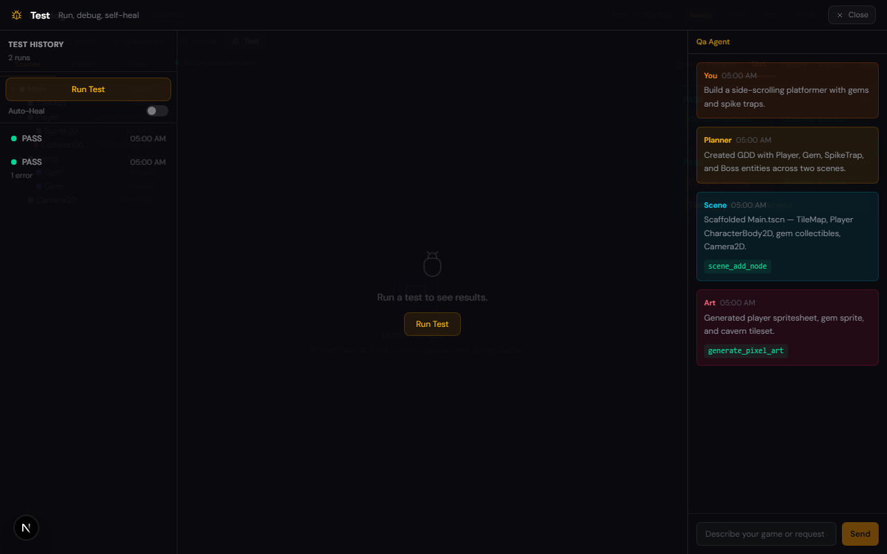 Sundog — testing